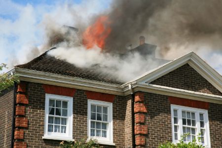 How a fire can cause water damage
