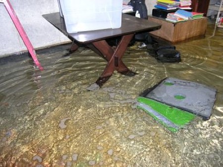 Westport flood repair help theres water basement
